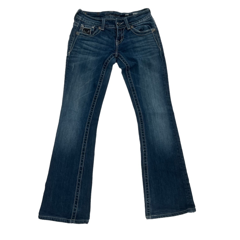 Miss Me Boot Cut Embellished Jeans Size 26 Women’s